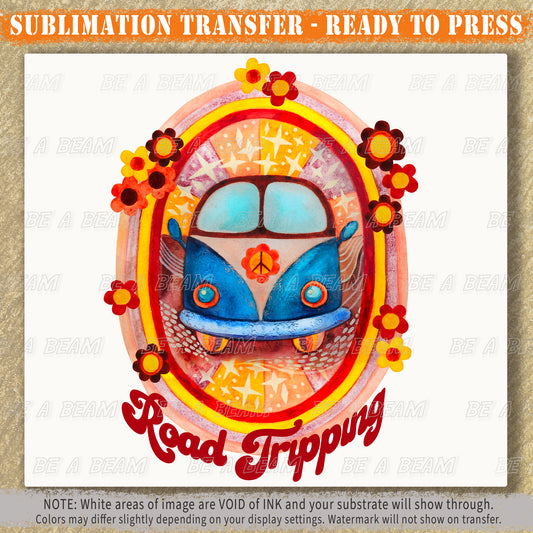 Road Tripping Sublimation Transfer