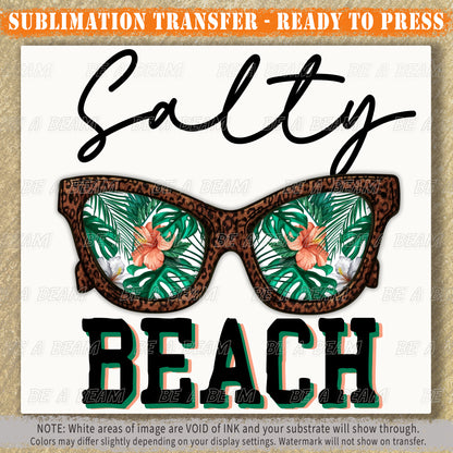 Salty Beach Sublimation Transfer