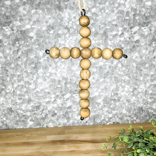 Natural Bead Cross