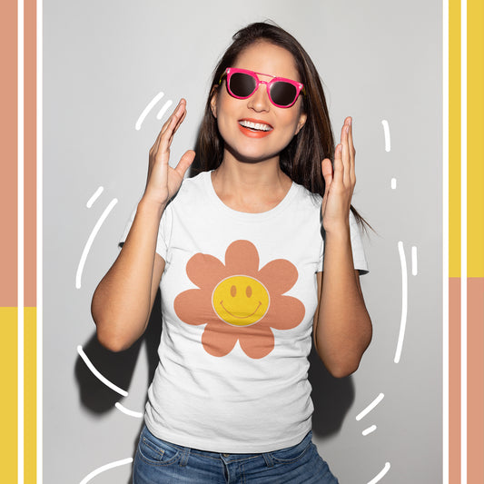 Flower Power Retro Tee